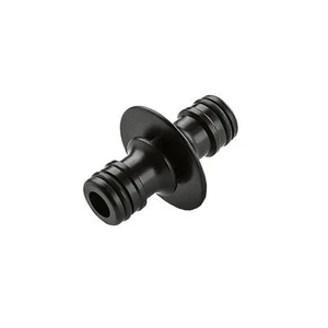 Black Water Pipe Two-Way Joint Three-Way Joint for 1/2 Inch 3/4 Inch Water Pipe - Picture 1 of 5