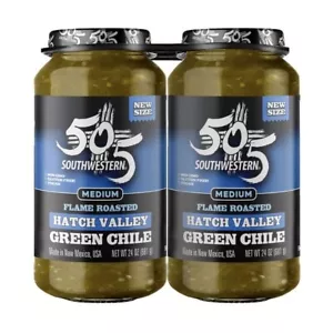 2 x 505 Southwestern HATCH VALLEY verde fiamma arrostito Cile 24 once ciascuno 48 once totale - Foto 1 di 3