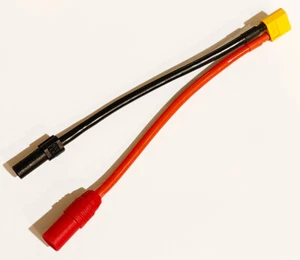 XT60 to AS150 XT150 Adapter Cable for DJI S1000 S900 S1000+ XT60 Turnigy Zenmuse - Picture 1 of 12