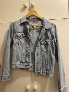 COUNTRY ROAD Women's Denim Jacket Light Denim Wash - Size 6 - EUC - Picture 1 of 4