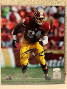 Preston Smith Signed Washington Redskins 8x10 Photo JSA - Picture 1 of 5