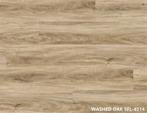 LONGBOARD LOOSE LAY WASHED OAK LUXURY VINYL BEIGE FLOORING COMMERCIAL WATERPROOF - Picture 1 of 12