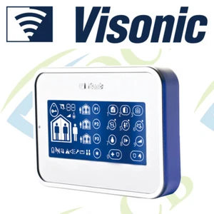Visonic KP-160N White Touch Screen Keypad Proximity Reader PowerMaster Alarm - Picture 1 of 2