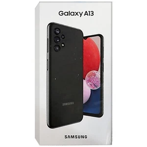 Samsung Galaxy A13 4G Black 64GB + 4GB Dual-SIM Factory Unlocked GSM NEW - Afbeelding 1 van 1