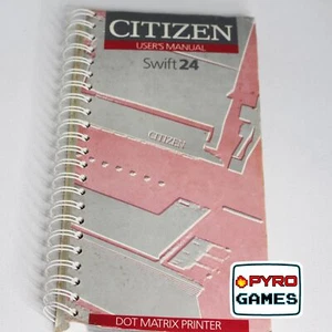 Citizen Swift 24 Dot Matrix Printer - User's Manual - 1989 - Used - Picture 1 of 1