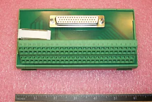 QTY (1) 2304076 PHOENIX 50 POSITION DSUB INTERFACE MODULE TERMINAL BLOCKS USED - Picture 1 of 5
