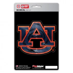 auburn tigers ncaa college die cut 3d logo chrome auto car emblem usa made - Picture 1 of 1