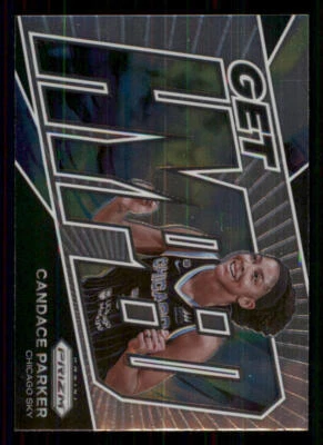 2022 Panini Prizm WNBA Get Hyped #4 Candace Parker - Image 1 of 2