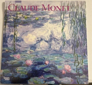 2023 BrownTrout Claude Monet 12"" x 12"" Monthly Wall Calendar (9781975452261) - Picture 1 of 3