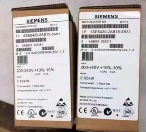 1 Stück Neu 6SE6420-2AB12-5AA1 SIEMENS 6SE6 420-2AB12-5AA1 Kostenloser schneller Versand - Bild 1 von 5