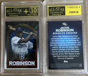 JACKIE ROBINSON 2011 TOPPS MEGA BOX CHROME #MBC2 HOF DODGERS ASG 10 MINT #H - Picture 1 of 1
