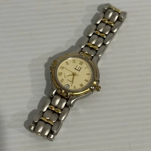 Dunhill Vintage Swiss Quartz Watch - 29mm - New Battery - Chipped Glass - Bild 1 von 6