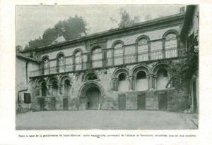 Publicité document ancien gendarmerie de Saint-Martory issue de magazine 1921 - Imagen 1 de 1