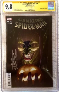 🔥~AMAZING SPIDER-MAN #49~🔥~INHYUKLEE GOBLIN COVER~🔥~SIGNIERT~🔥~CGC 9.8~🔥 - Bild 1 von 2
