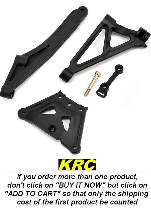 TLR241003 8IGHT-E 3.0/4.0 CHASSIS BRACES & TOP PLATE - RENFORTS CHASSIS, PLATINE - Photo 1/1