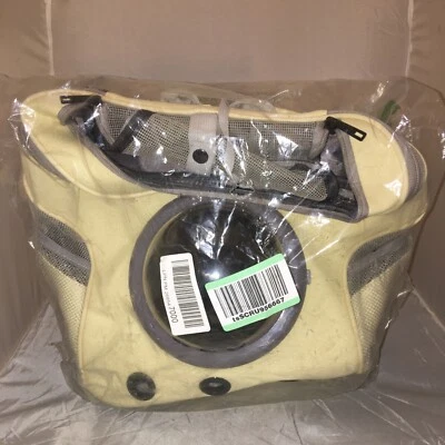 Mochila de viaje cápsula burbuja perro pequeño impermeable de lujo para cachorro Foto 1 de 4