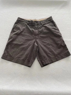 Pantalones Cortos Tommy Bahama Para Hombre 33 Chinos Frente Plano Logotipos En Bolsillo Trasero y Lazo para Cinturón # Foto 1 de 4