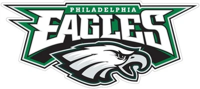 Logotipo Philadelphia Eagles - Adesivo de vinil laminado cortado decalque janela de carro NFL - Imagem 1 de 4
