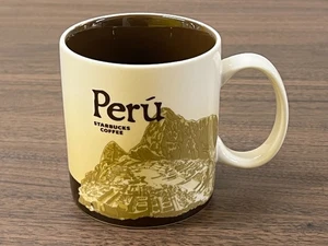 2014 Pérou Starbucks Global Icon 16 oz Tasse à café - Machu Picchu - Photo 1/4