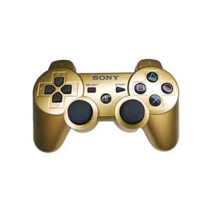 Controller Wireless Ufficiale Sony Playstation 3 DualShock 3 - Oro - Originale - Foto 1 di 6