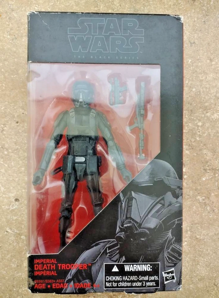 Figura Hasbro Star Wars The Black Series #25 Imperial Death Trooper 2016 6" nueva Foto 1 de 3
