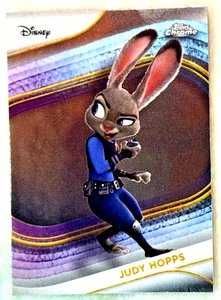 Judy Hopps 2025 Topps Chrome Disney Base Card - #168 Zootopia & Zootopia 2 - Bild 1 von 4