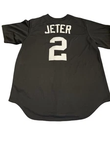 Maglia alternativa Nike New York Yankees Derek Jeter nera - nuova con etichetta - large - $ 135 - Foto 1 di 7