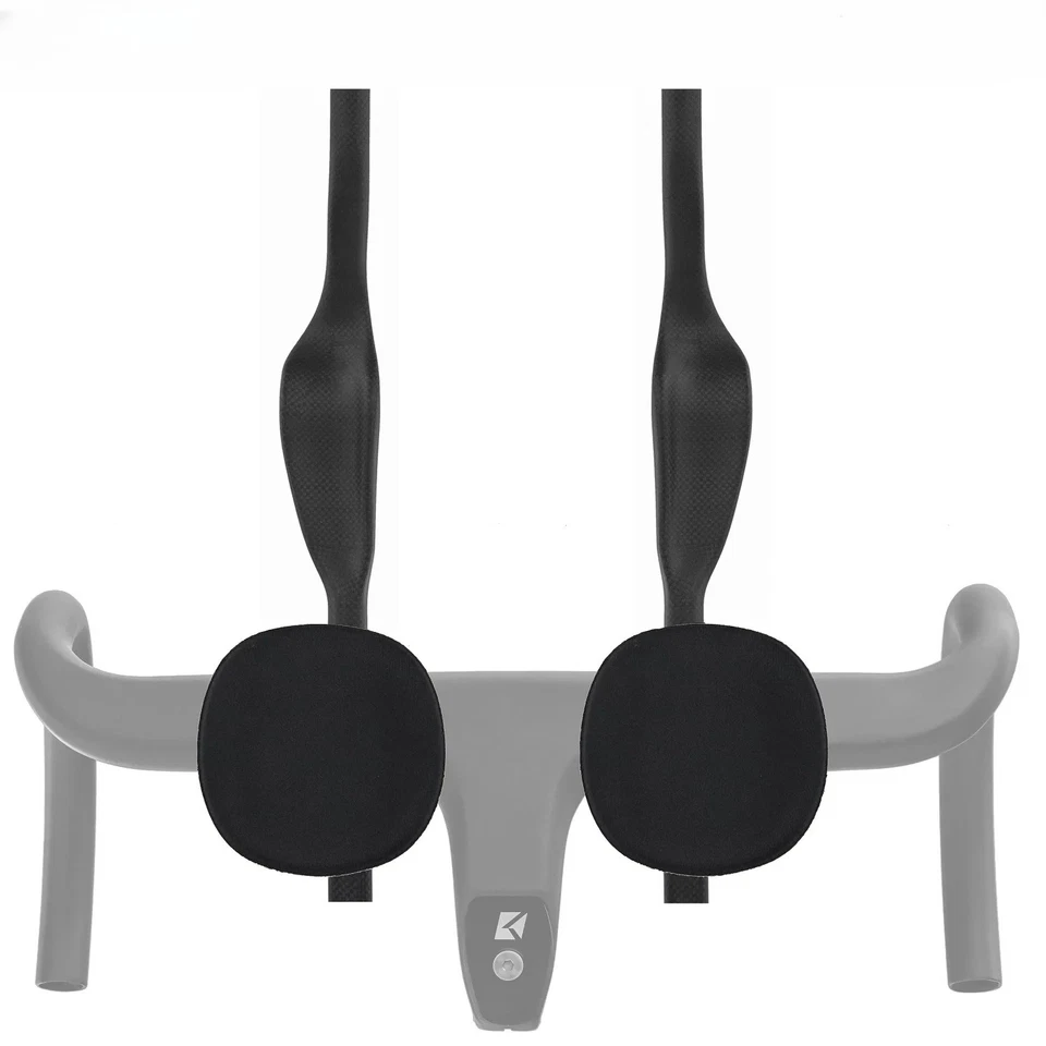 Bicicleta de carretera de engranaje fijo triatlón contrarreloj carbono extendido TT resto manillar aerodinámico Foto 1 de 4