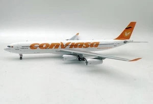 Conviasa Airbus A340-313 YV3507 Con Supporto 1:200 Inflight200 IF343VO0522 - Foto 1 di 1