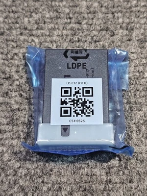 Canon LP-E17 EOS RP R8 R10 R50 R100 беззеркальный фотоаппарат аккумулятор совершенно новый! - Изображение 1 из 4