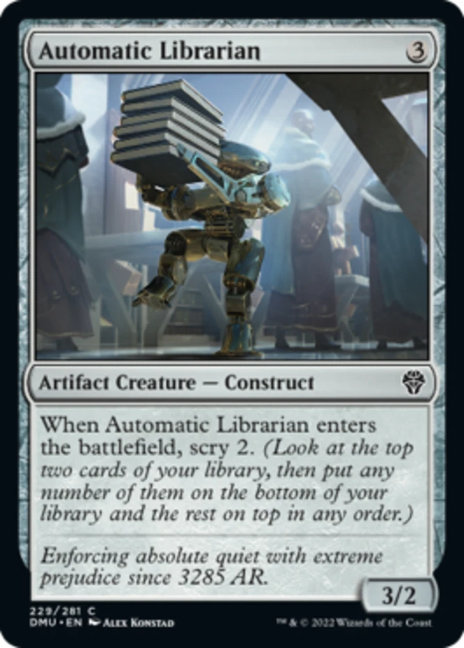 x1 Automatic Librarian - Dominaria United - NM - MTG - Image 1 of 1