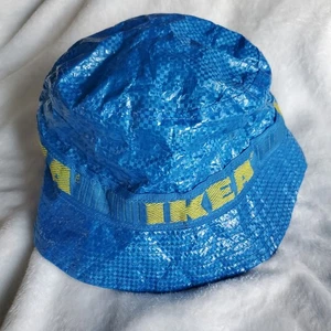 IKEA Bucket Hat Sun Rain Party Blue KNORVA BRAND EXC COND - Picture 1 of 5
