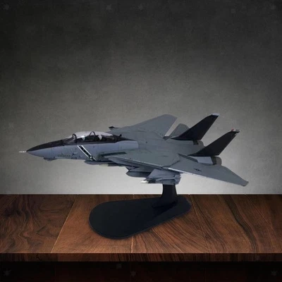 1/100 US F14 Modello di aereo Aerei in metallo Espositore Simulazione Modello di - Immagine 1 di 4