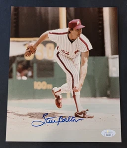 STEVE CARLTON Signed 8x10 Photo-HALL OF FAME-CARDINALS-PHILADELPHIA PHILLIES-JSA - Picture 1 of 4