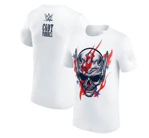 White Cody Rhodes Stars & Stripes Nightmare T-Shirt - Picture 1 of 1
