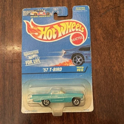 Hot Wheels Collector #612 '57 1996 T-Bird azul claro nuevo en paquete envío gratuito Foto 1 de 4