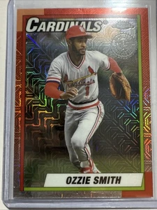 Ozzie Smith 2025 Topps Update #U90C-76 Chrome Mojo 35th Anniversary Cardinals - Picture 1 of 4