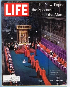LIFE MAGAZINE, JULY 5, 1963 - ELECTION OF POPE PAUL VI - Picture 1 of 1