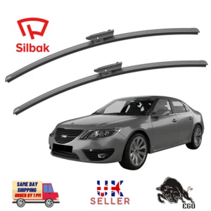 2X Front Windscreen Wiper Blade for SAAB 9-5 SW (08/2007-02/2010), 580mm/580mm - Picture 1 of 10