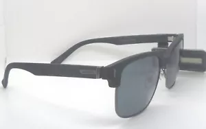 Anarchy Foster Grant Xavior Polarized Black Half Rim Wafar Sunglasses 2117 - Picture 1 of 4