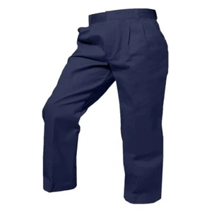 French Toast Toddler Boy Navy Blue Pants SZ 6 Pleat Front Adjustable Waist - Picture 1 of 6