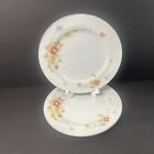 Annabelle Fine China Of Japan Dinner Plates  Blue & Orange Yellow Floral 10.25”