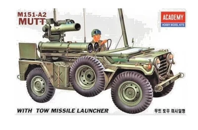 FORD M151A2 TOW MUTT U.S. Utility Truck scala 1/35 plastic kit Academy 1325 - Immagine 1 di 2