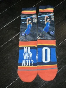 Stance NBA Crew Socken OKC - Oklahoma City Thunder - Größe M 6-8,5 - Neu - Bild 1 von 2