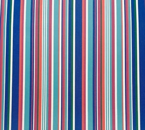 SUNBRELLA SHERBORNE ISLAND STRIPE SPA PINK OUTDOOR FURNITURE FABRIC BY YARD 54"W - Picture 1 of 5