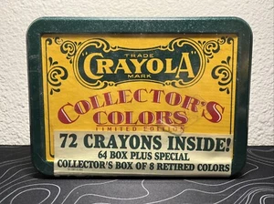 Crayola Coleccionistas Colores Edición Limitada, Lata con 72 Crayones - 1991 Nuevo En En Envoltura - Imagen 1 de 3