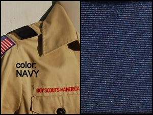 BOY CUB SCOUT Pair Shoulder Loops Epaulet - NAVY BLUE - Save on qty! - Picture 1 of 2
