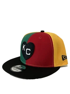 NUEVA ERA GORRA GORRA LIGA NEGRA COLOR CRUZ MONARCAS MONARCAS COLORES AFRICANOS COLOR - Imagen 1 de 7