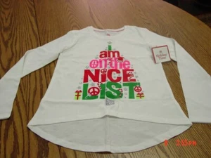 Girls Christmas Shirt - Picture 1 of 3