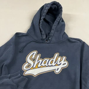 Vintage Shady Eminem Navy Hoodie Sz L - Picture 1 of 14